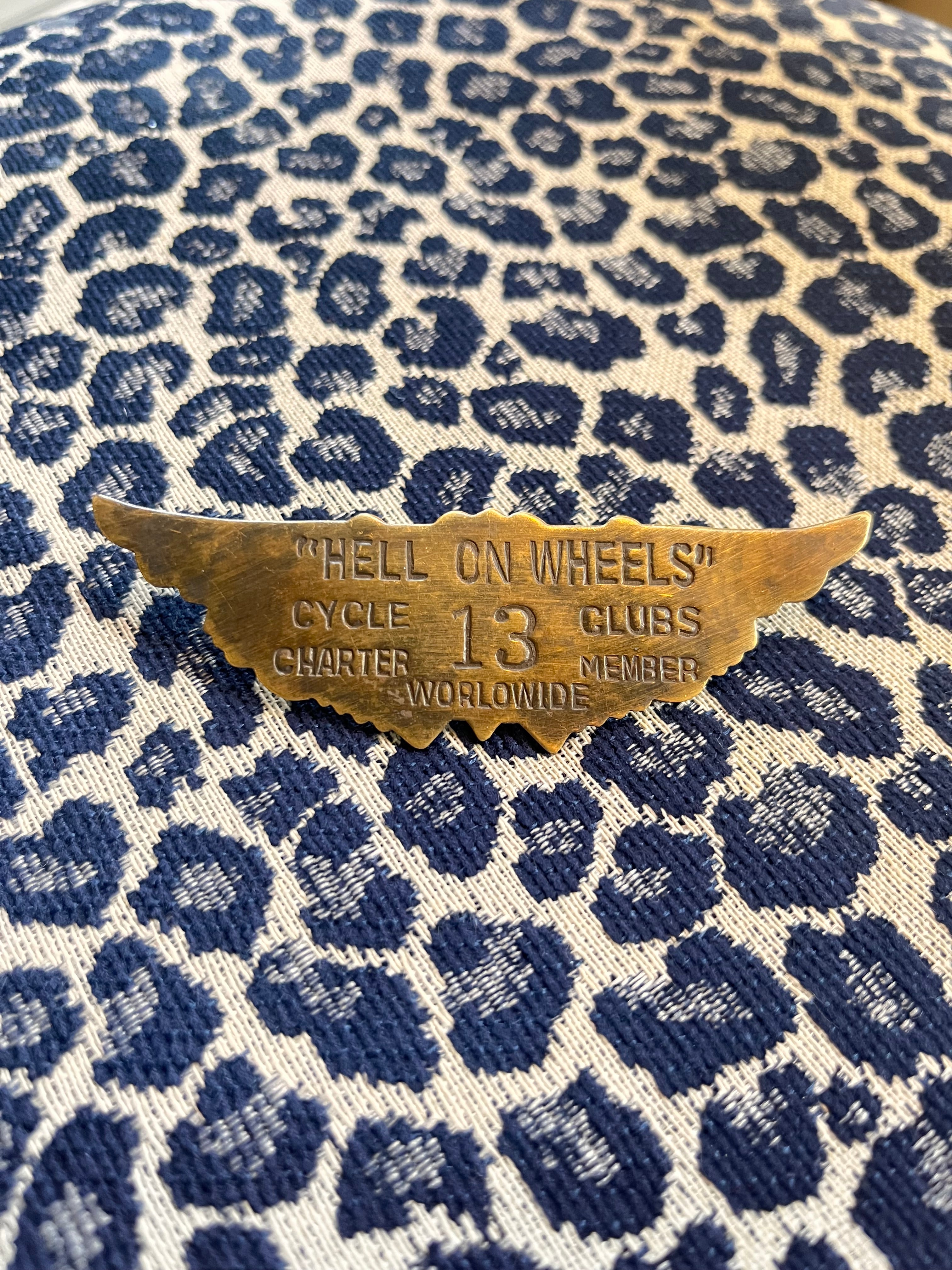 Hell On Wheels Pin