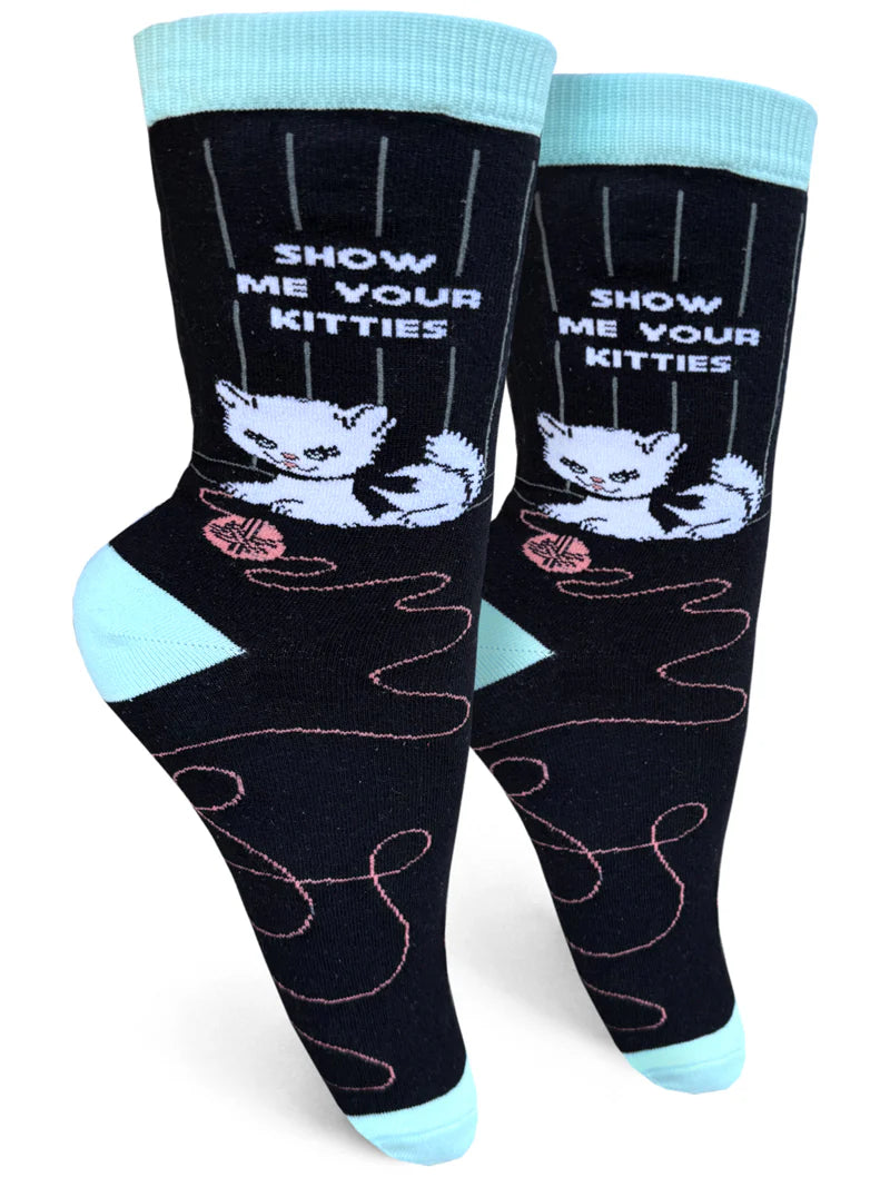 Crew Socks Show Me Your Kitties