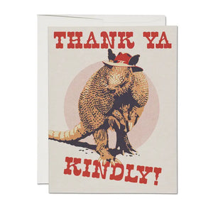 Thank Ya Kindly Aardvark Card