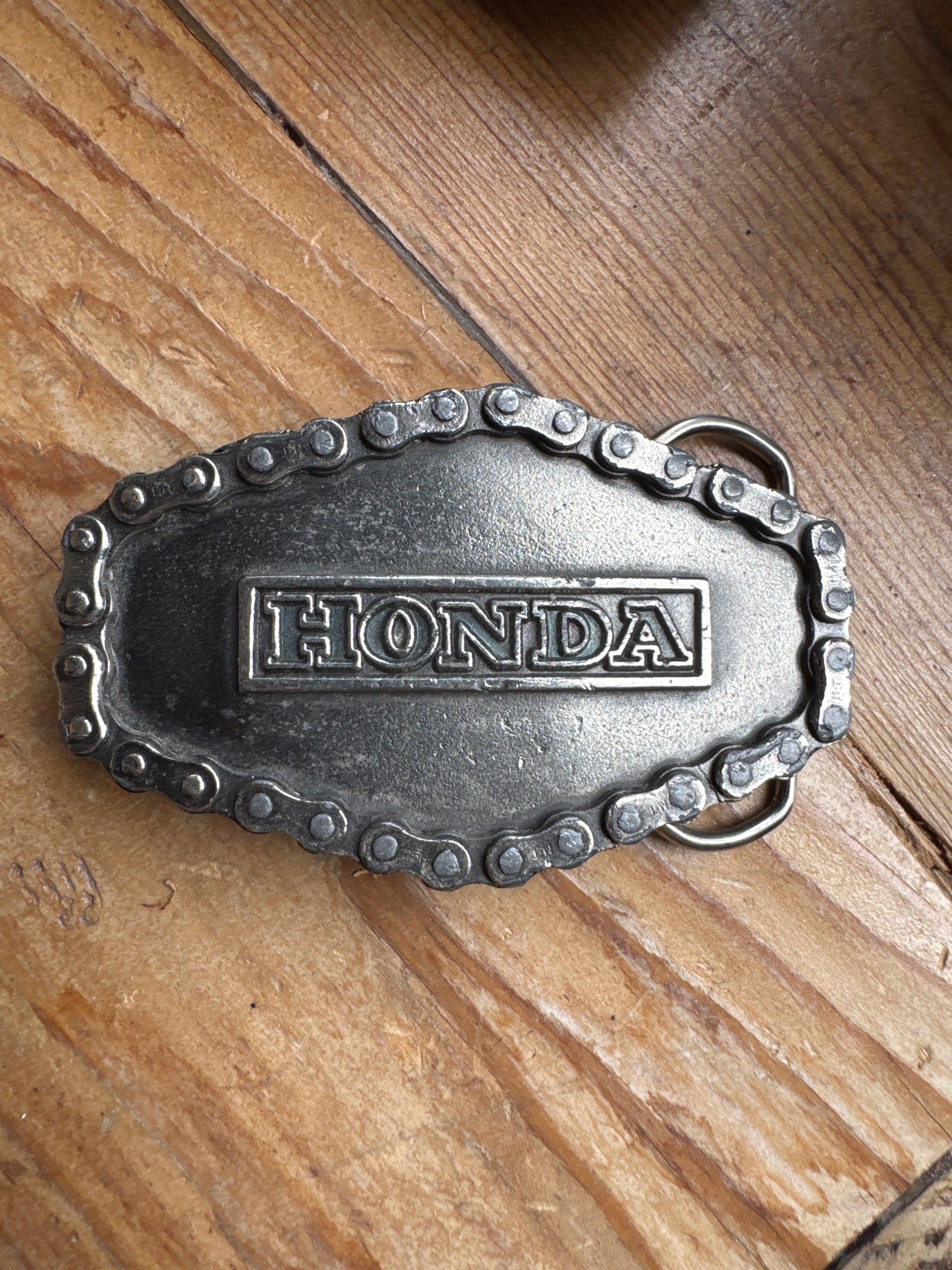 Vintage Honda Belt Buckle