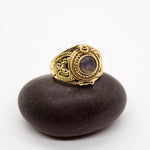 Brass Poison Ring