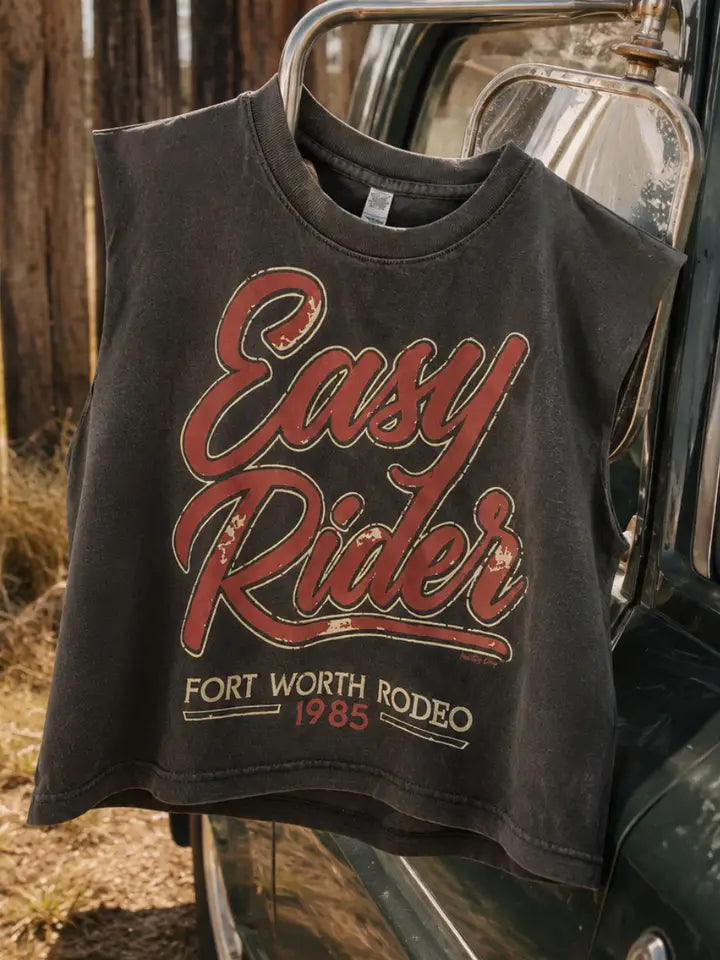Easy Rider Muscle Crop Tee
