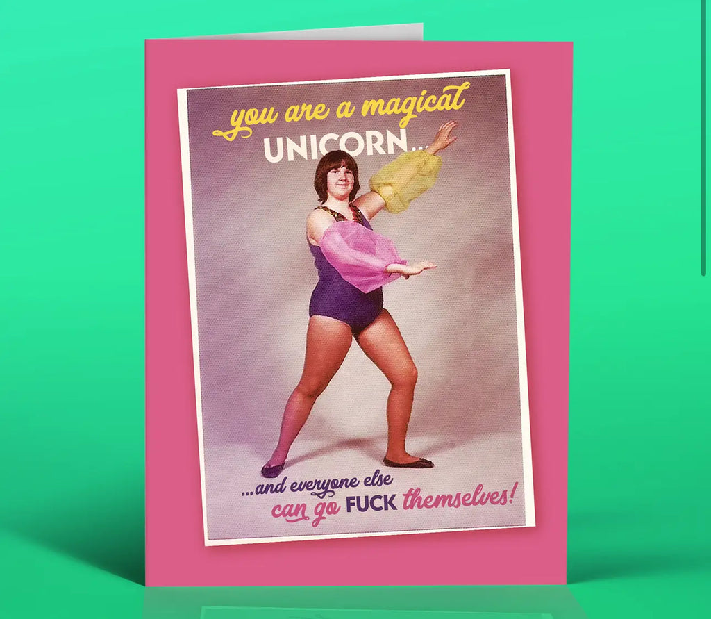 Magical Unicorn Card