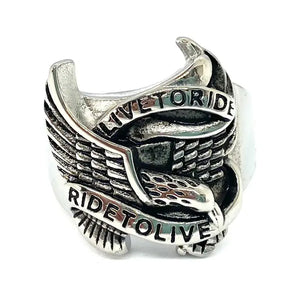 Live To Ride Ring