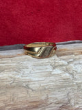 Vintage 10k Gold Signet Ring Size 11.5