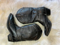 Vintage Harley Studded Cowboy Boots Size 6.5