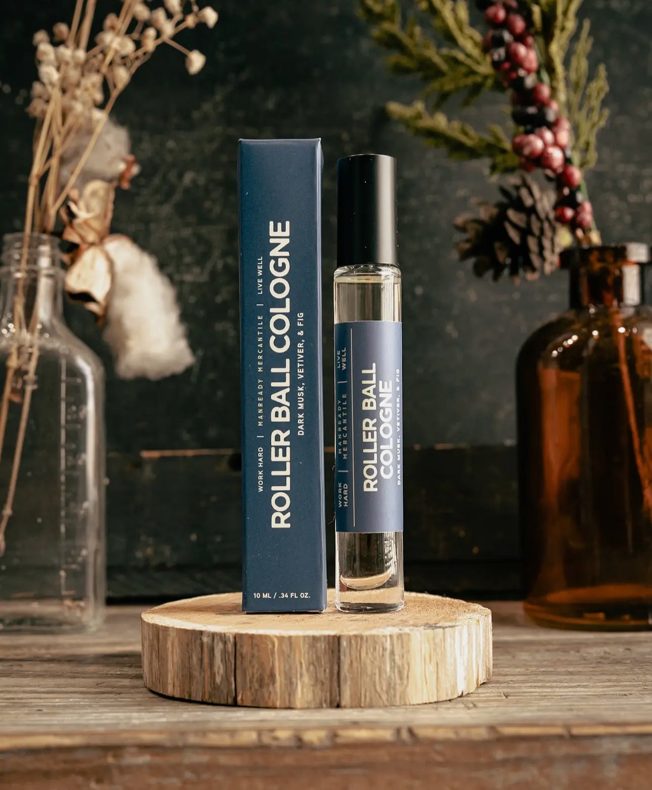 Roller Ball Cologne Blue Label