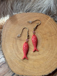 Coral Fish Earrings