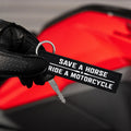 Motorcycle Keychain Save A Horse