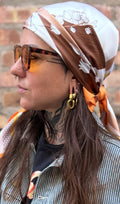 Geometric Double Link Huggie Earrings Gold