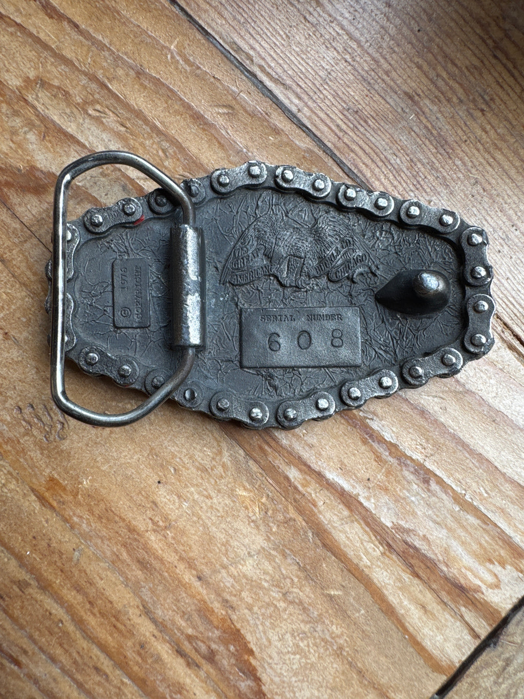 Vintage Honda Belt Buckle