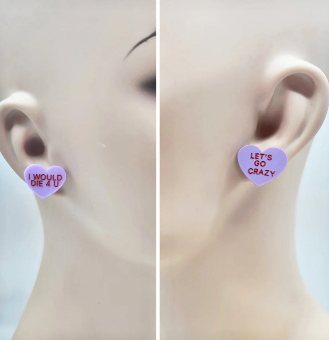 Valentine Prince Stud Earrings