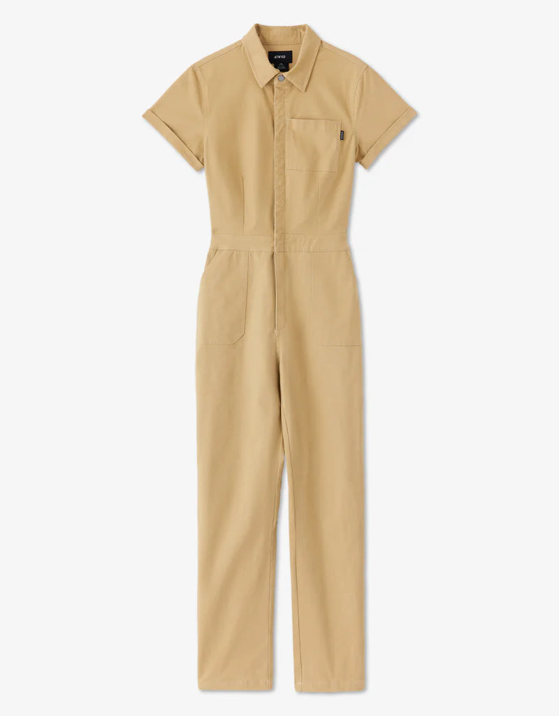 Pit Crew Jumpsuit Sand