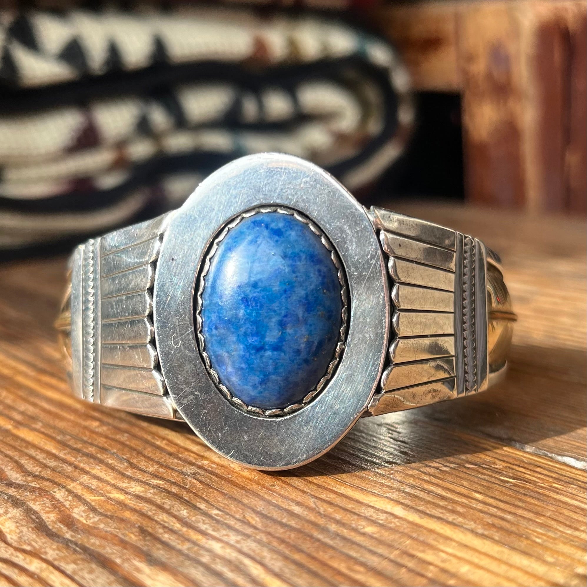 Vintage Lapis Lazuli Wes Craig Cuff - RAN