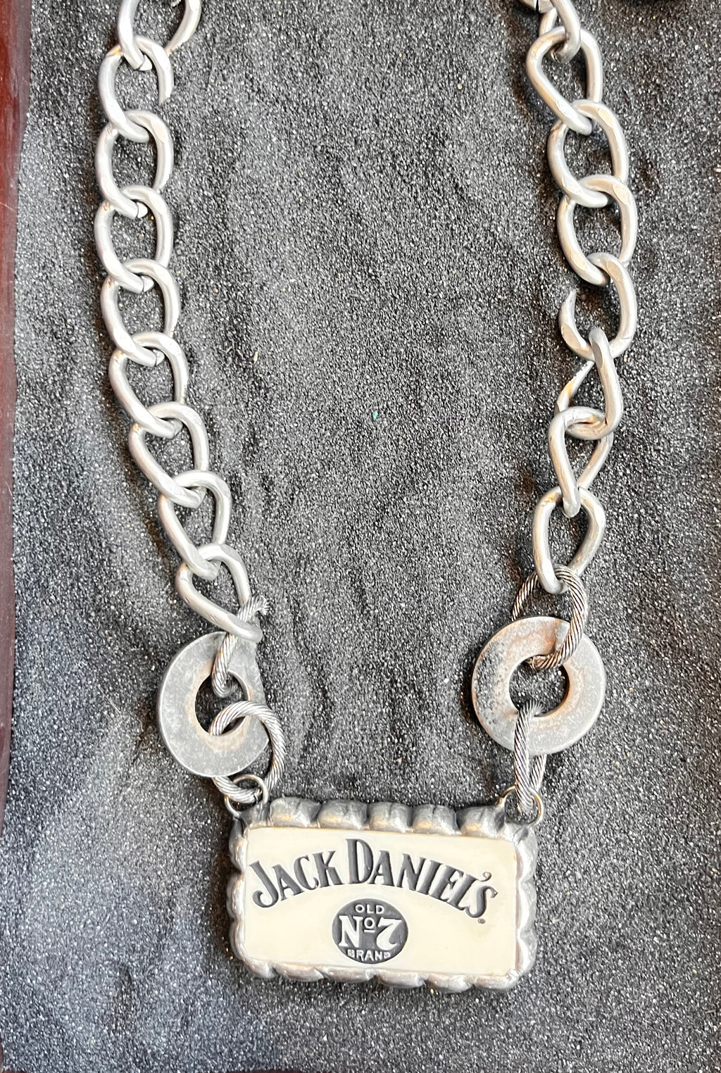 Jack Daniels Domino Necklace