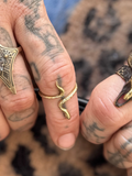 Serpent Ring Brass
