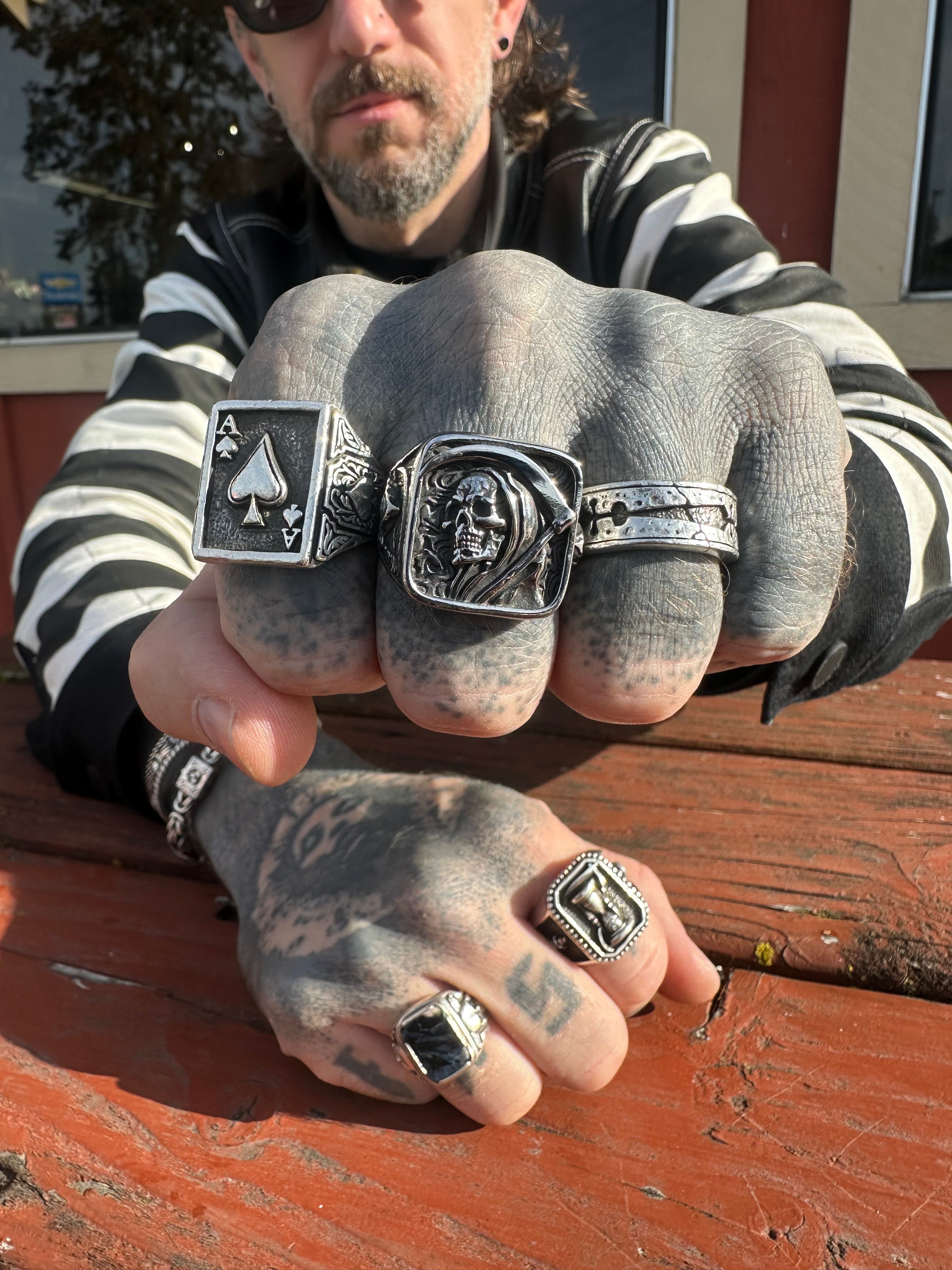 Reaper Biker Ring