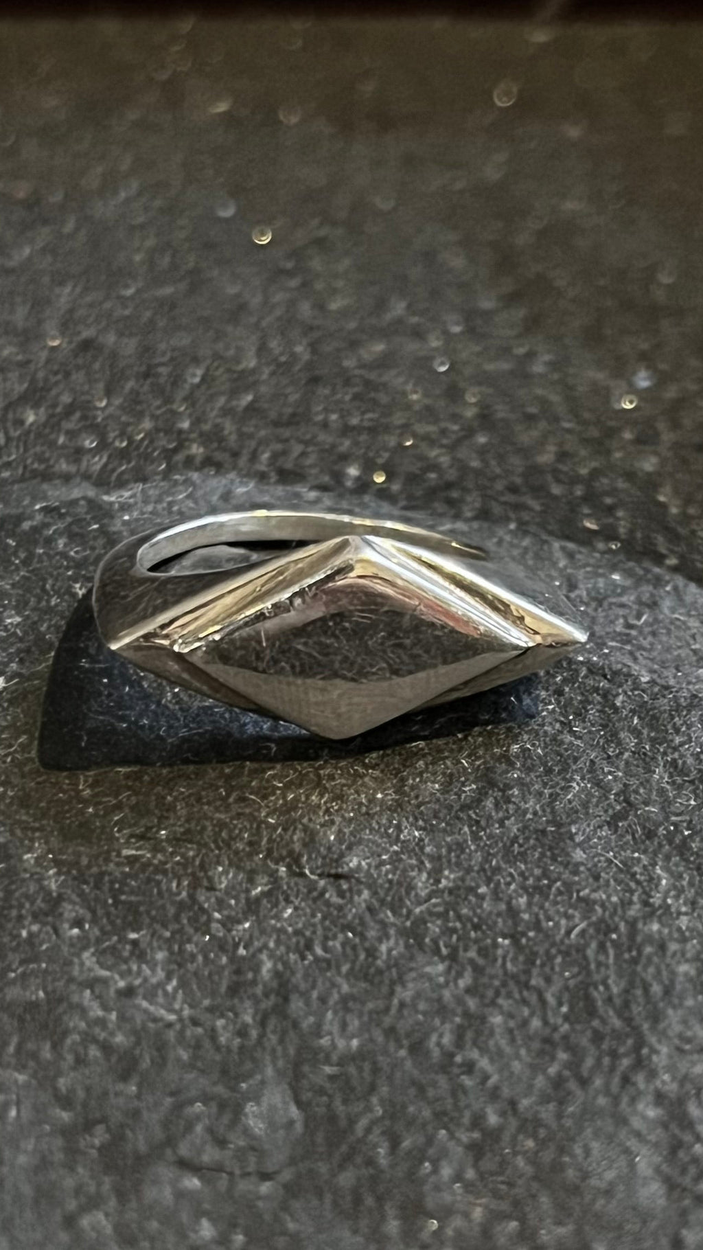 Axis Diamond Shape Ring