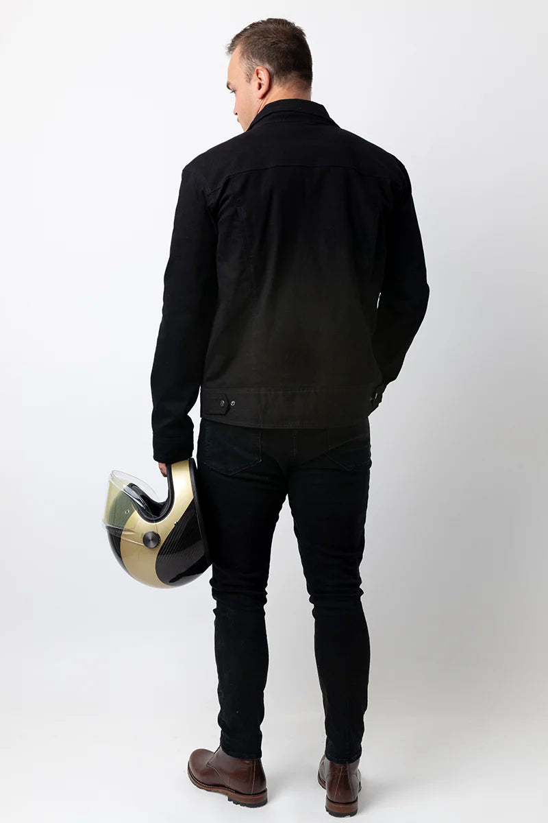 Black Hawk 2.0 Armored Denim Motorcycle Jacket