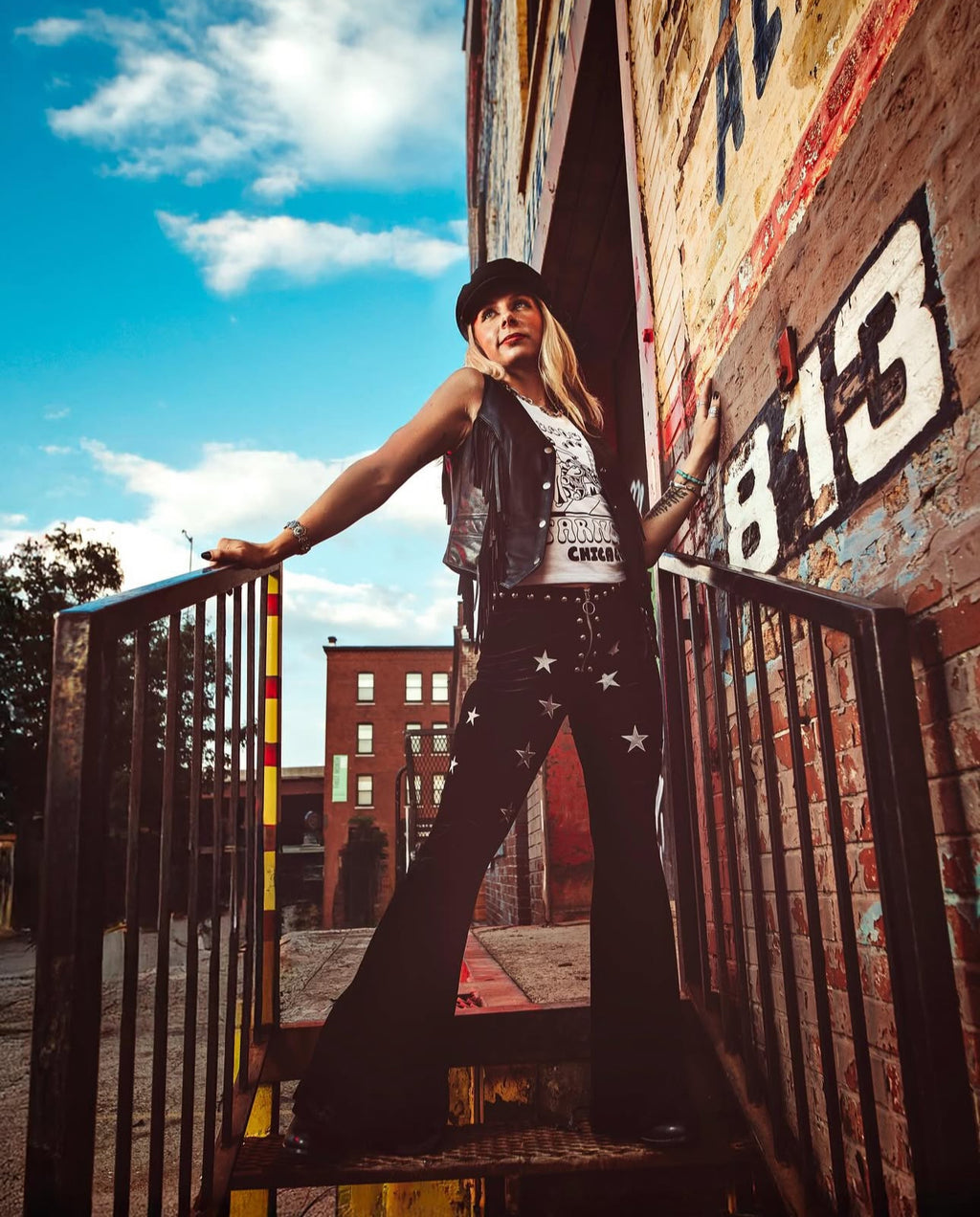 Velvet Star Bell Bottoms