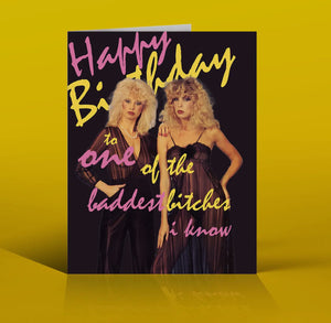 HBD Bad Bitch Card