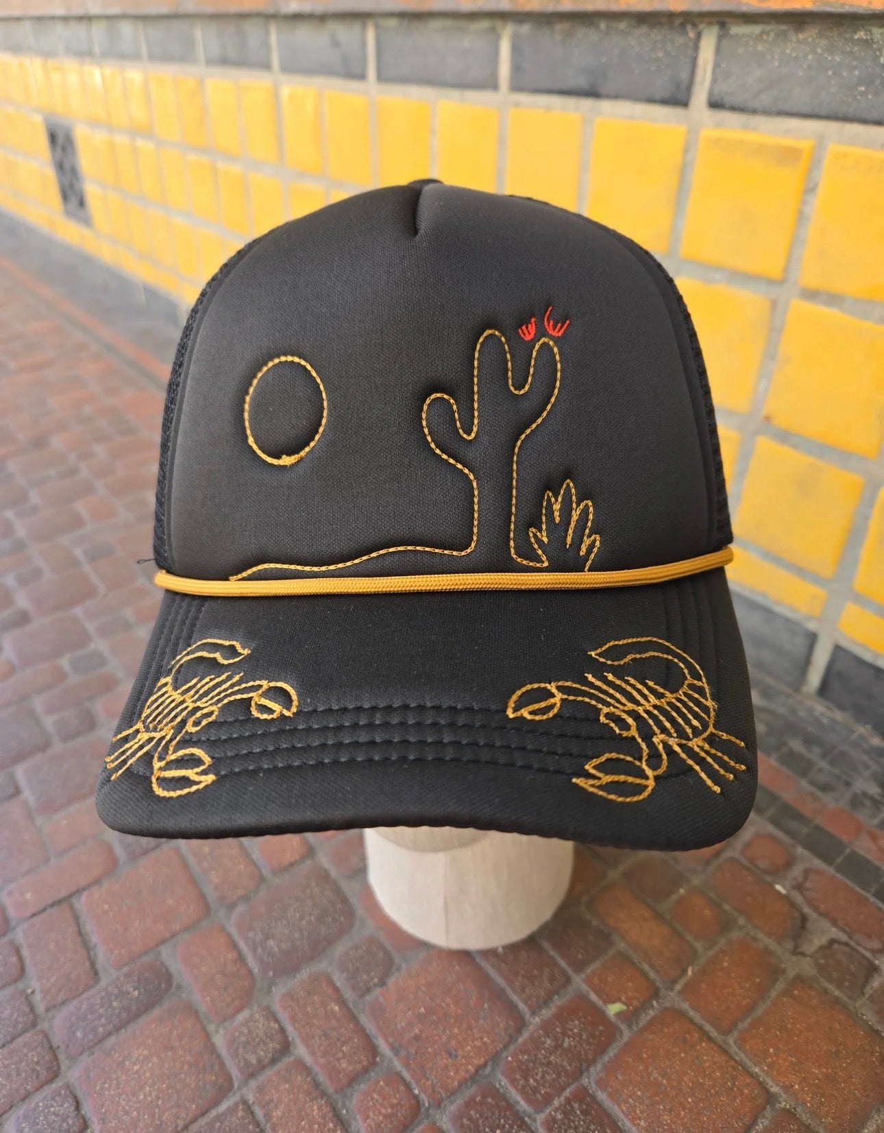 Scorpion Chainstitch Trucker Hat