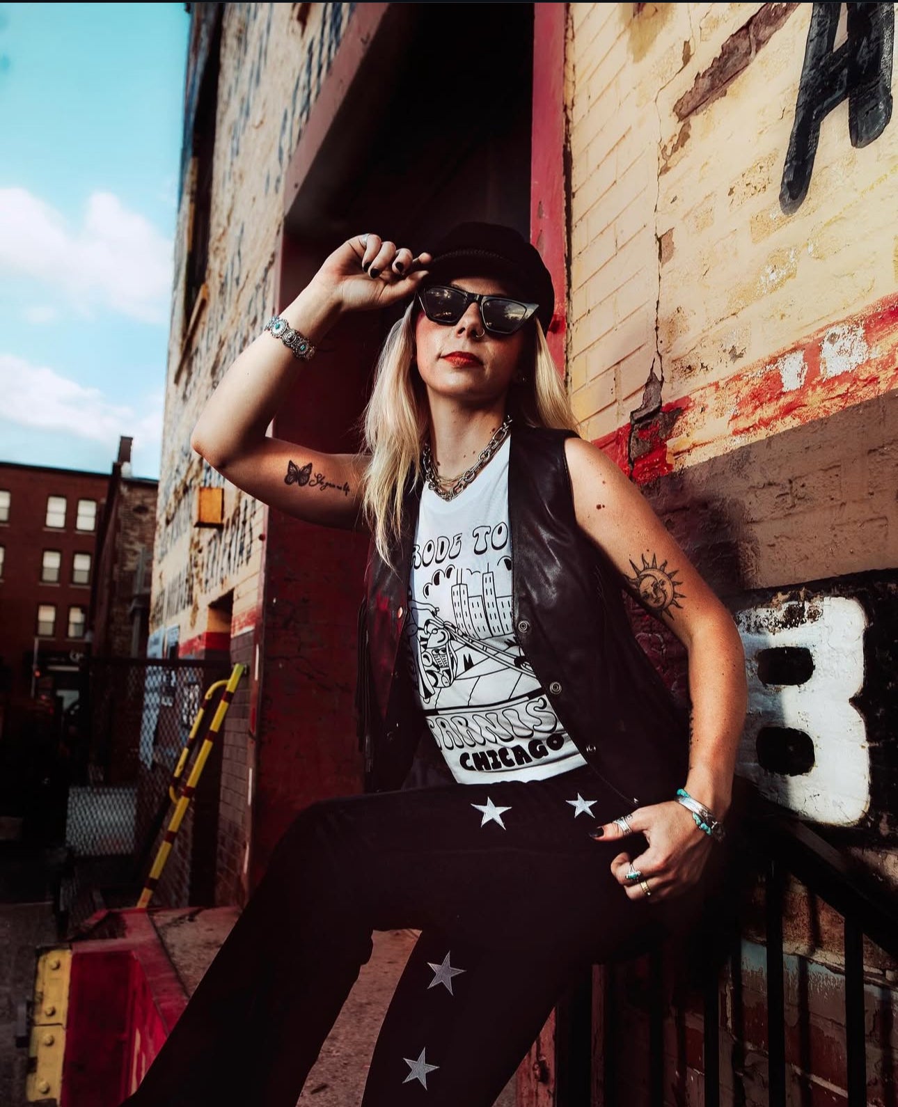 I Rode To Tarnish Crop Tank White