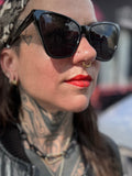Large Cat Eye Sunglasses