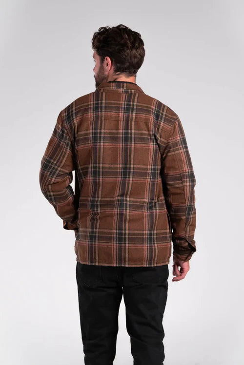 Denver Wool Plaid Motorcycle Jacket