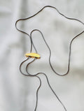 Mixed Metal Bolo Necklace