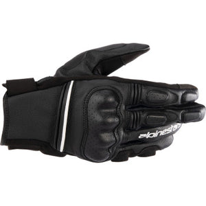 Phenom Leather Gloves Black/White