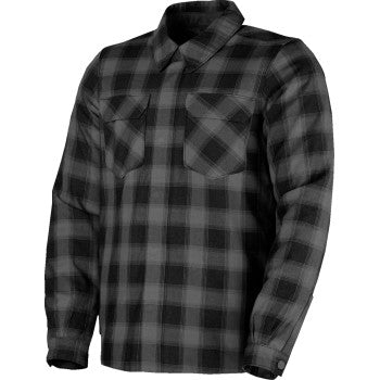 Fallblock Flannel Armored Riding Shirt