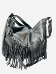 Dara Fringe Hobo Bag