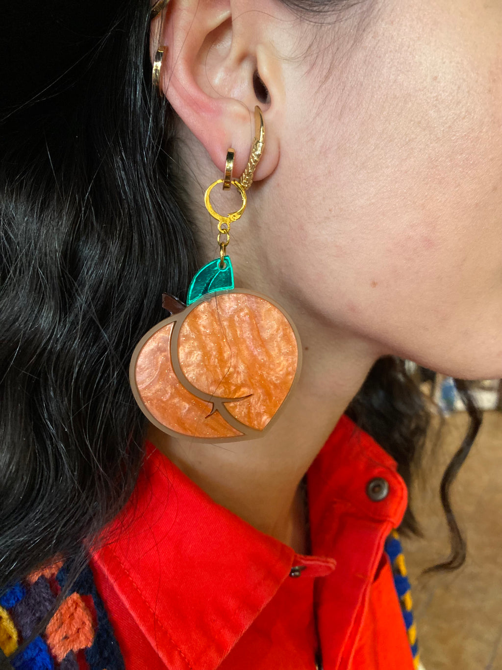 Peachy Earrings