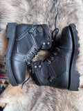 Vintage Women's Harley Lace-Up Mesh Boots