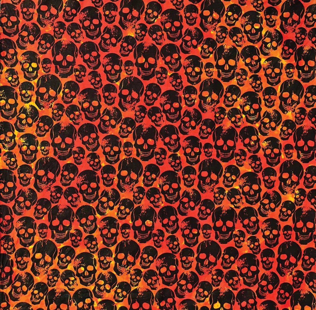 Bandana Tie Dye Skulls