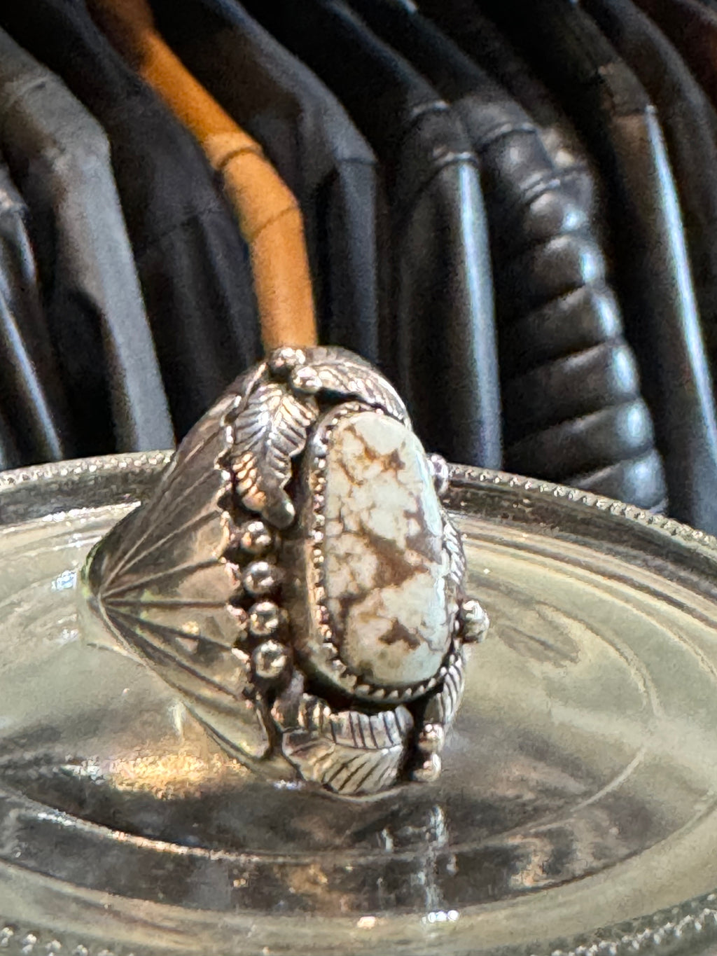 Vintage Sterling HS Ring Size 12