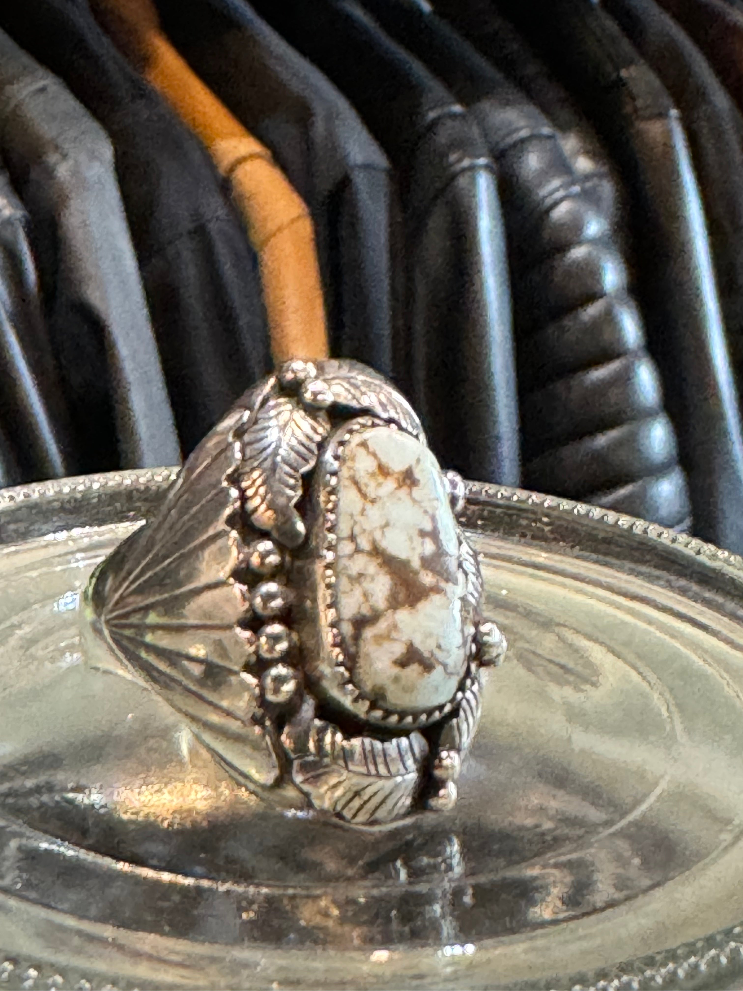 Vintage Sterling HS Ring Size 12