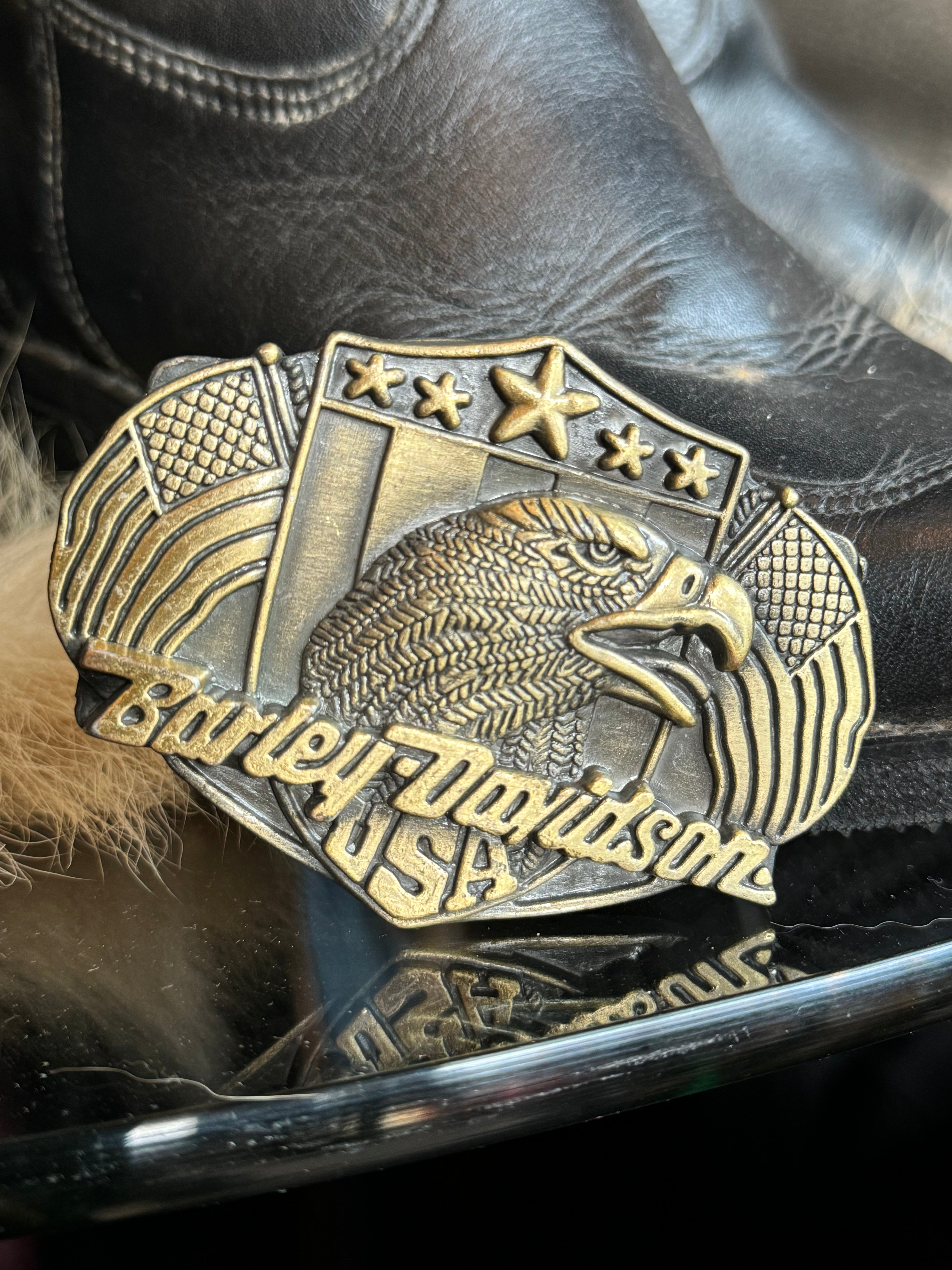 Vintage Barley Davidson Belt Buckle