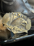 Vintage Harley Davidson Belt Buckle