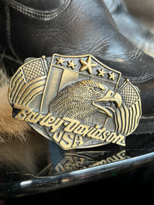 Vintage Barley Davidson Belt Buckle