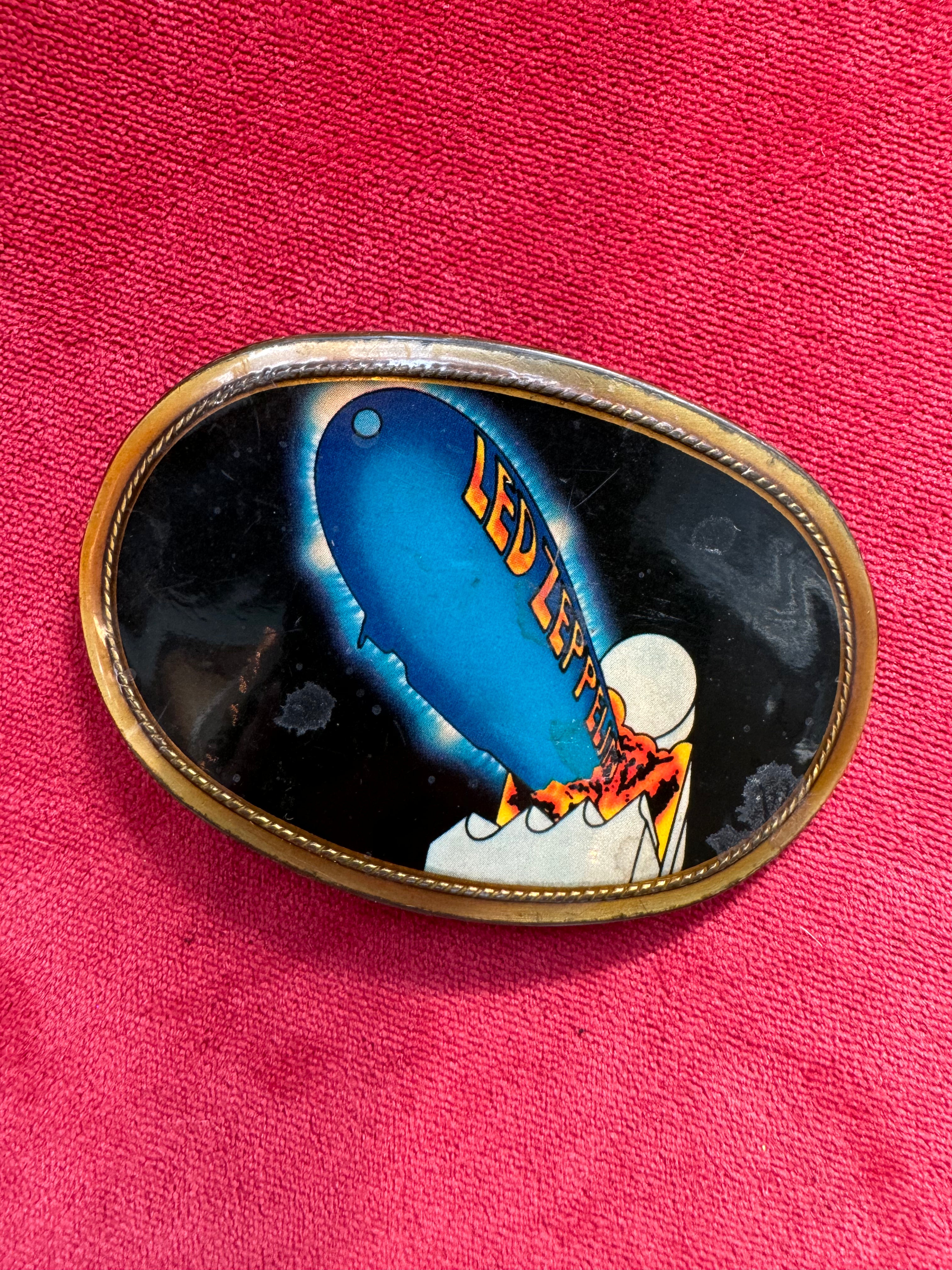 Vintage 1977 Led Zeppelin Belt Buckle – Tarnish