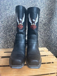 Vintage Men's Harley Eagle Harness Boots Size 12