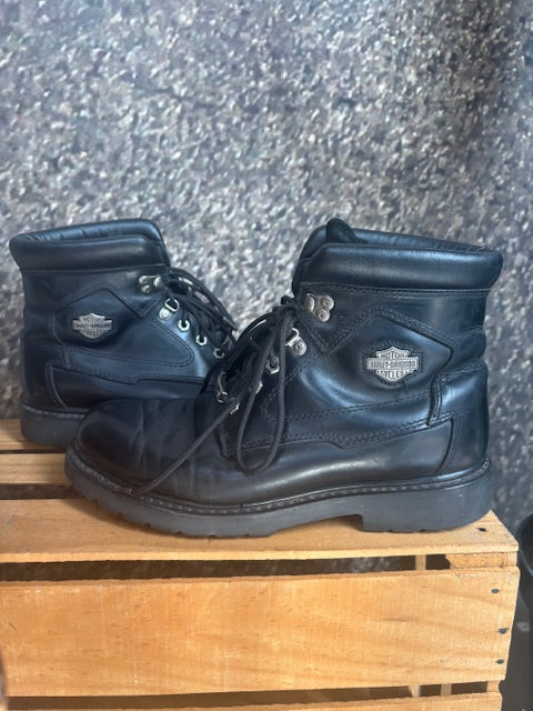 Vintage Men's Harley Combat Boots Size 11.5