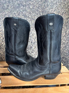 Vintage Harley Cowboy Boots Size 8.5