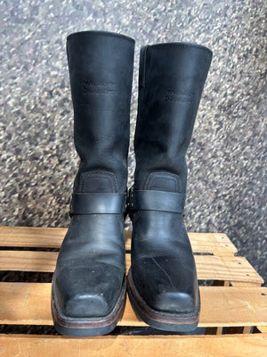 Vintage Harley Davidson Women's Harness Boots Black