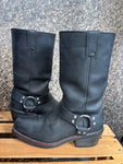 Vintage Harley Davidson Women's Harness Boots Black