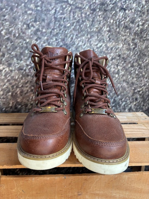 ELY Vintage Harley Lace Up Mocs Men's Size 8