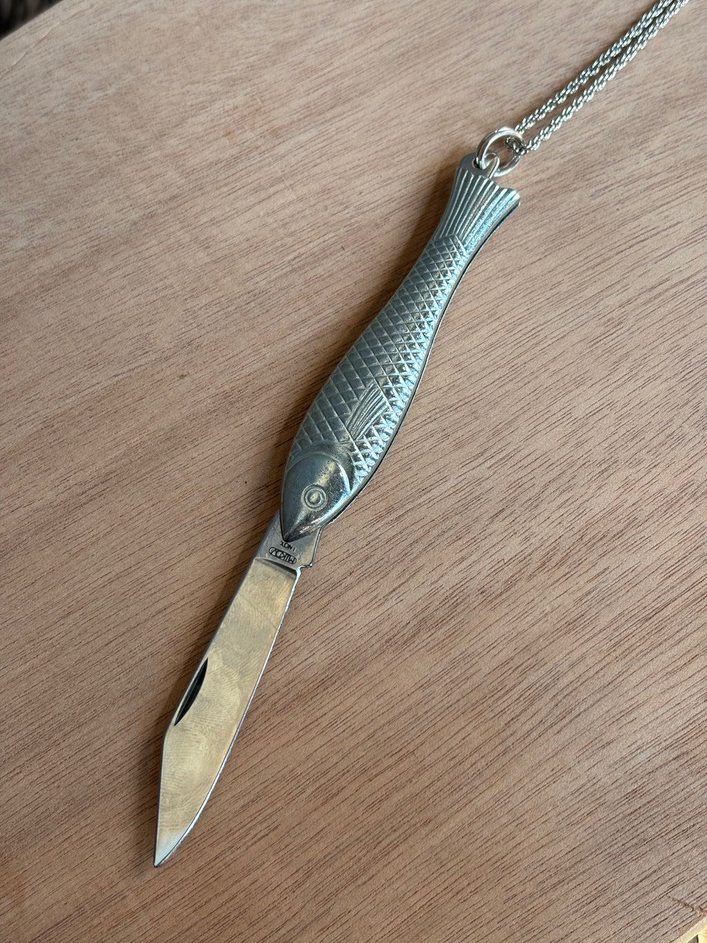 Fish Knife Necklace