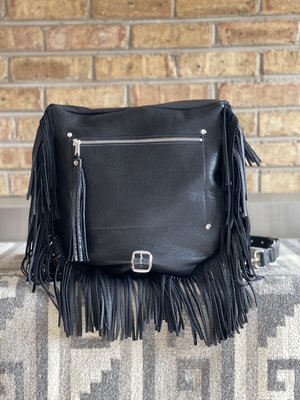 Brittany Backpack Black / Silver